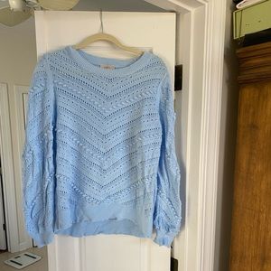Loft xl light blue sweater
